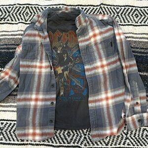 AC/DC T & Flannel Bundle